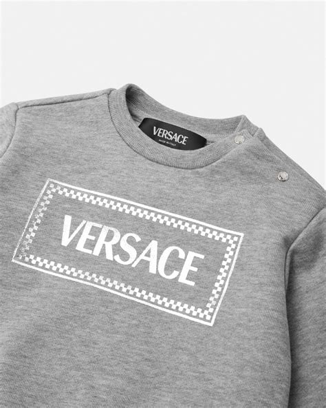 versace sportivo felpa|Versace Felpa 90s Vintage Logo Con Zip .